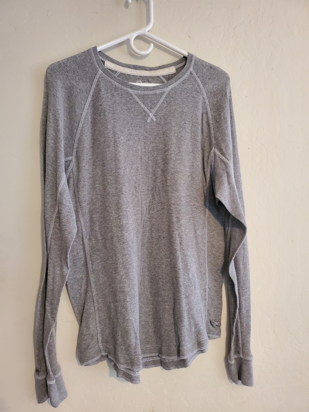 American Rag Men's Long-Sleeve Thermal Shirt - Gray